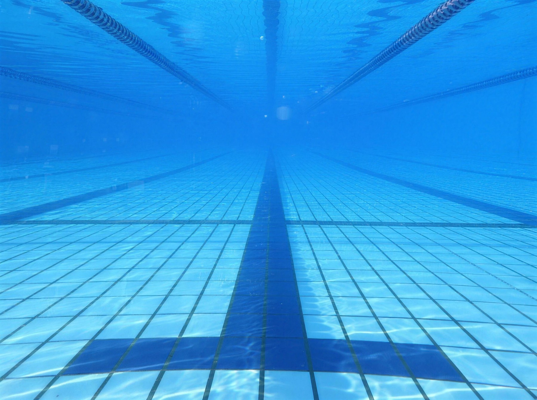 Pool before treatment